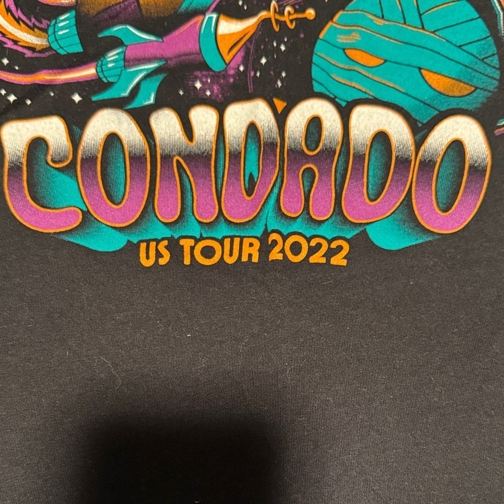 Condado Taco Space Cat 2022 Tour shirt - Picture 2 of 4